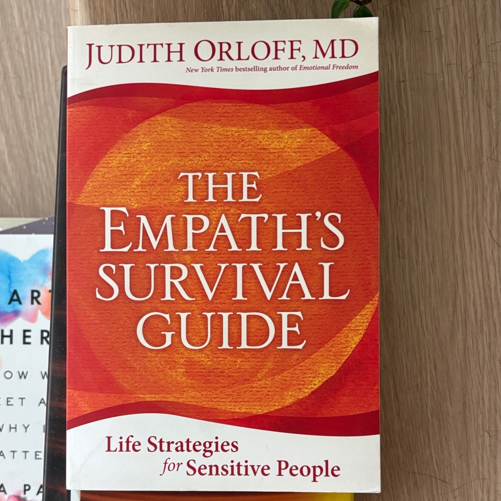 The Empath's Survival Guide by Judith Orloff - Red Paperback